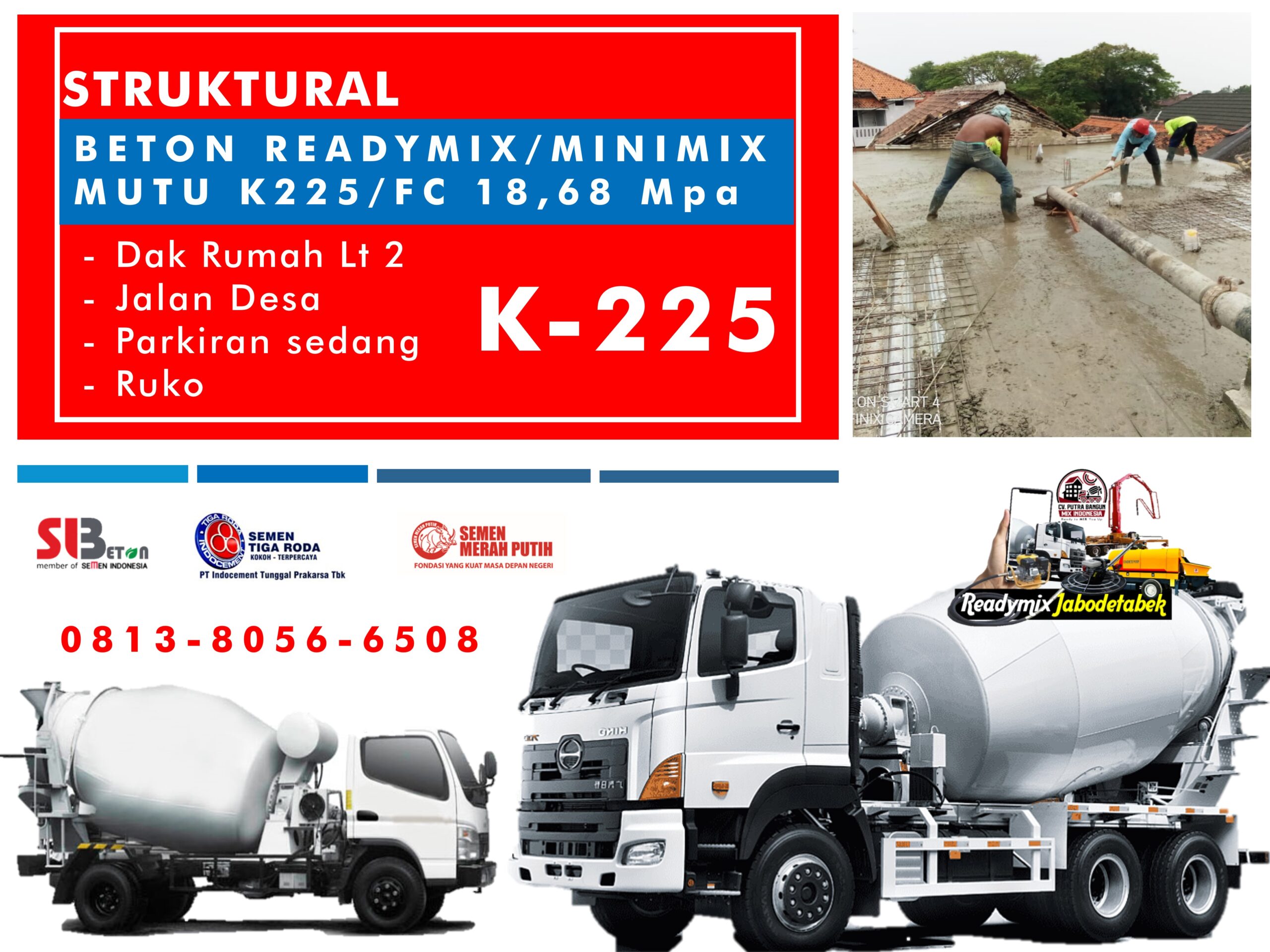 Harga Beton k225
